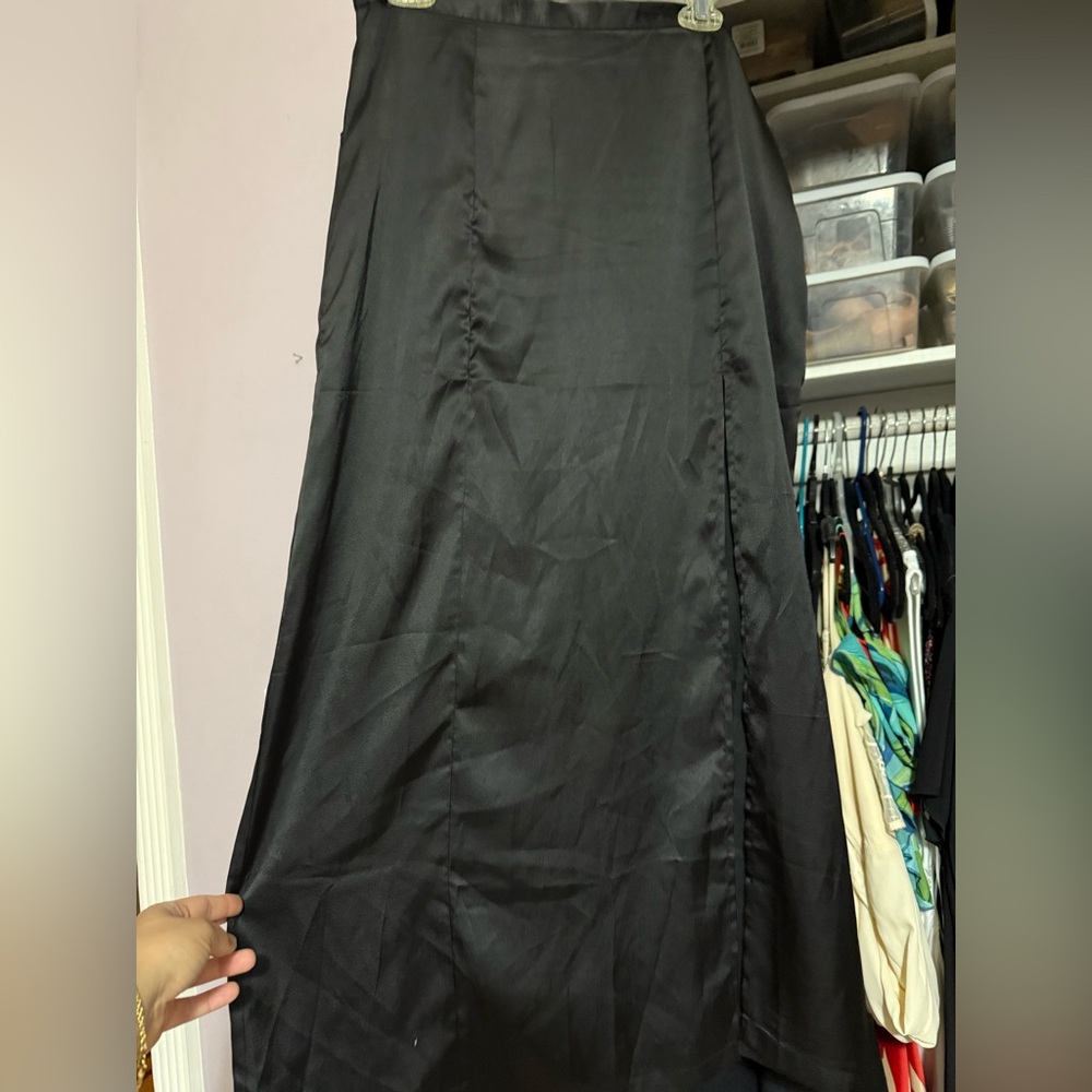 American Eagle Studio Maxi Skirt with Slit